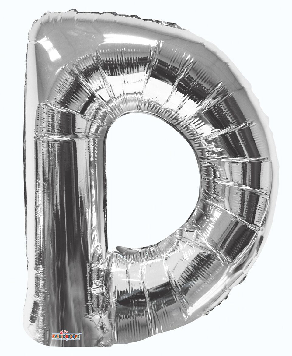 silver letter d 