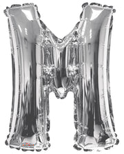 34" Silver Letter M Balloon #15242-34S