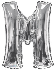 34" Silver Letter M Balloon #15242-34S