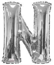 34" Silver Letter N Balloon #15243-34S