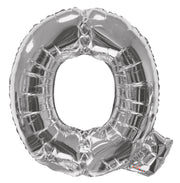 34" Silver Letter Q Balloon #15246-34S