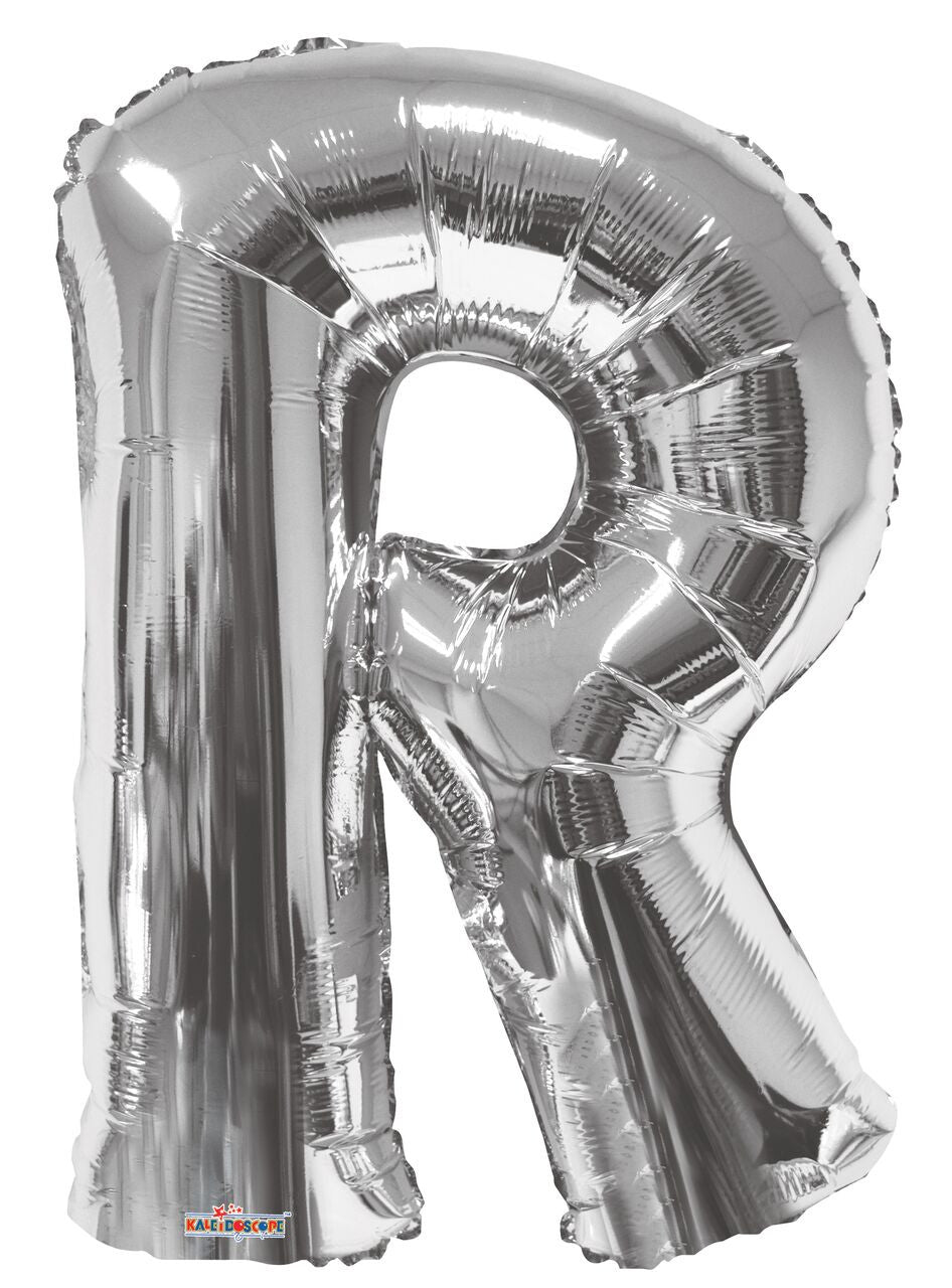 34" Silver Letter "R" Balloon #15247-34S