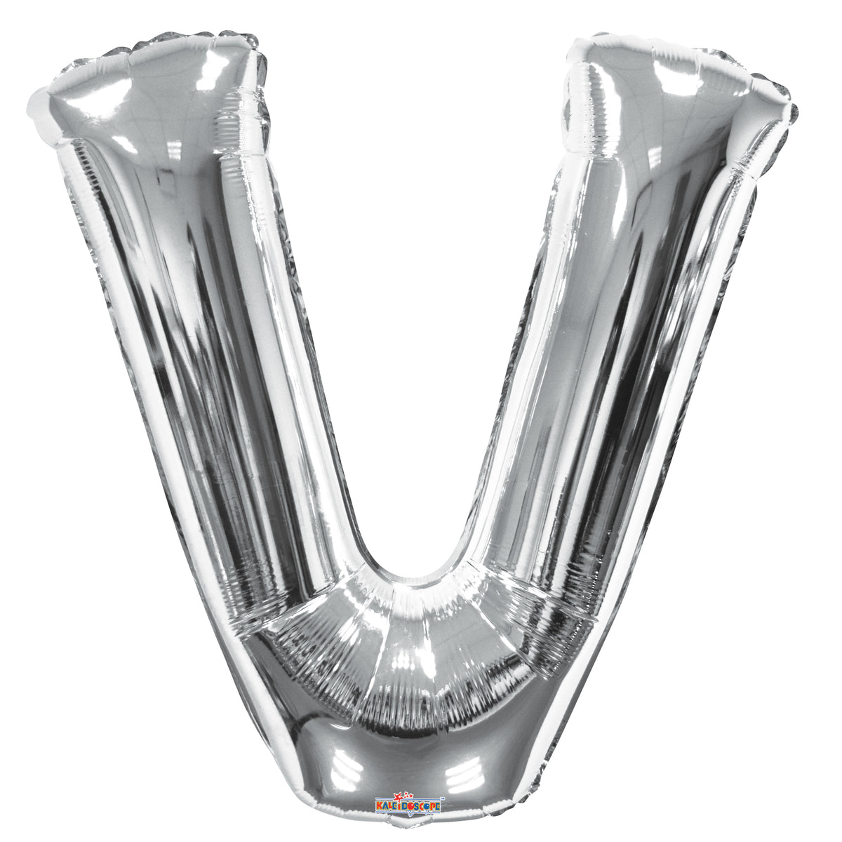 34" Silver Letter "V" Balloon #15251-34S