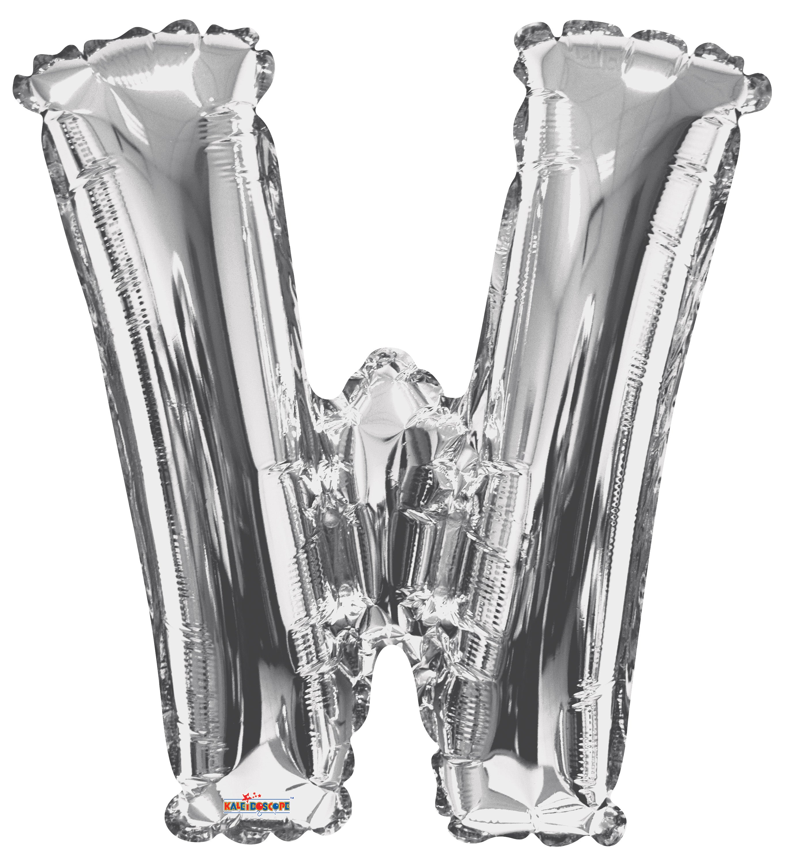 34" Silver Letter W Balloon #15252-34S