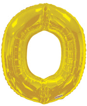 34" Gold Letter O Balloon #15274-34S