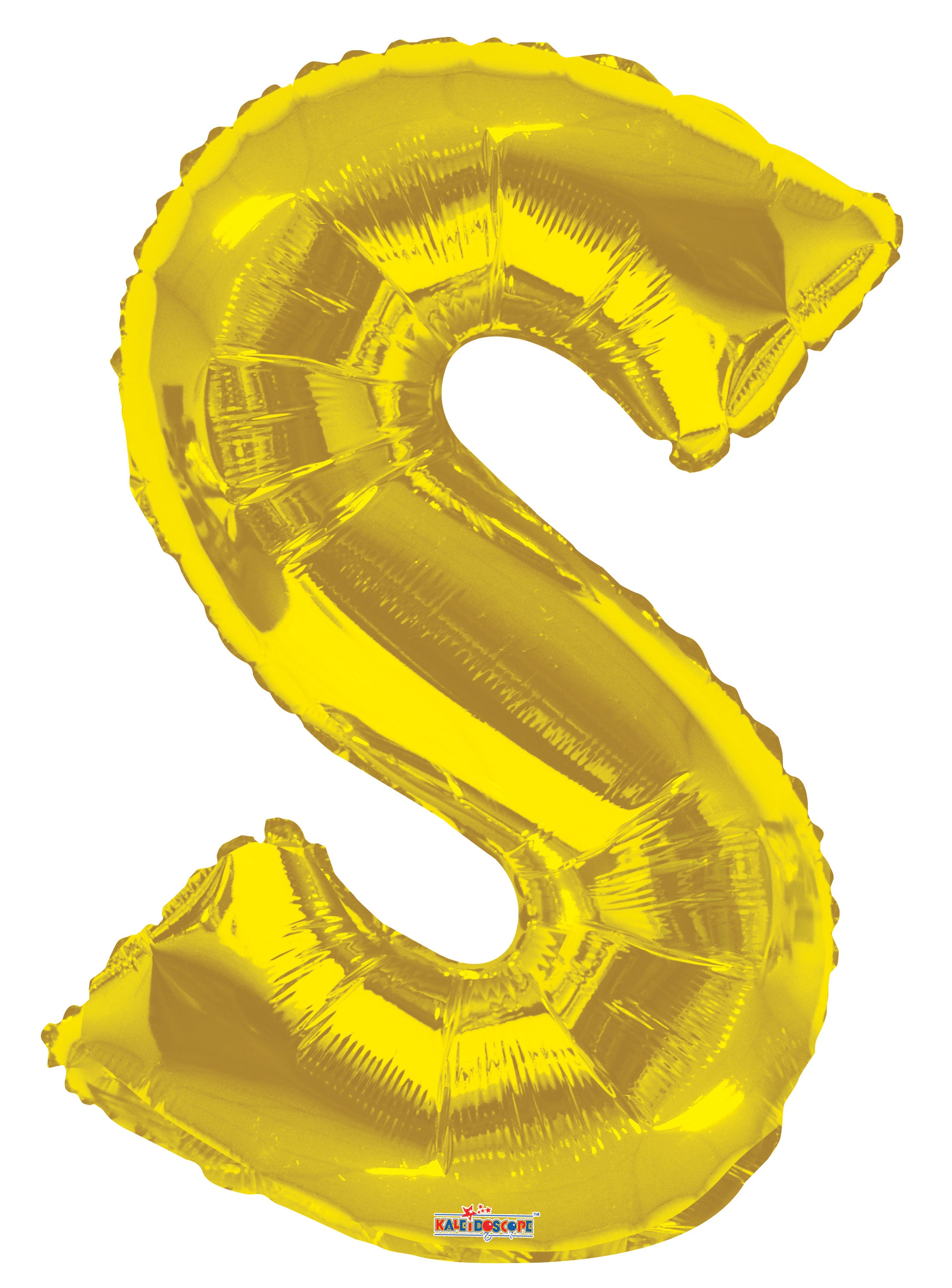 34" Gold Letter S Balloon #15278-34S