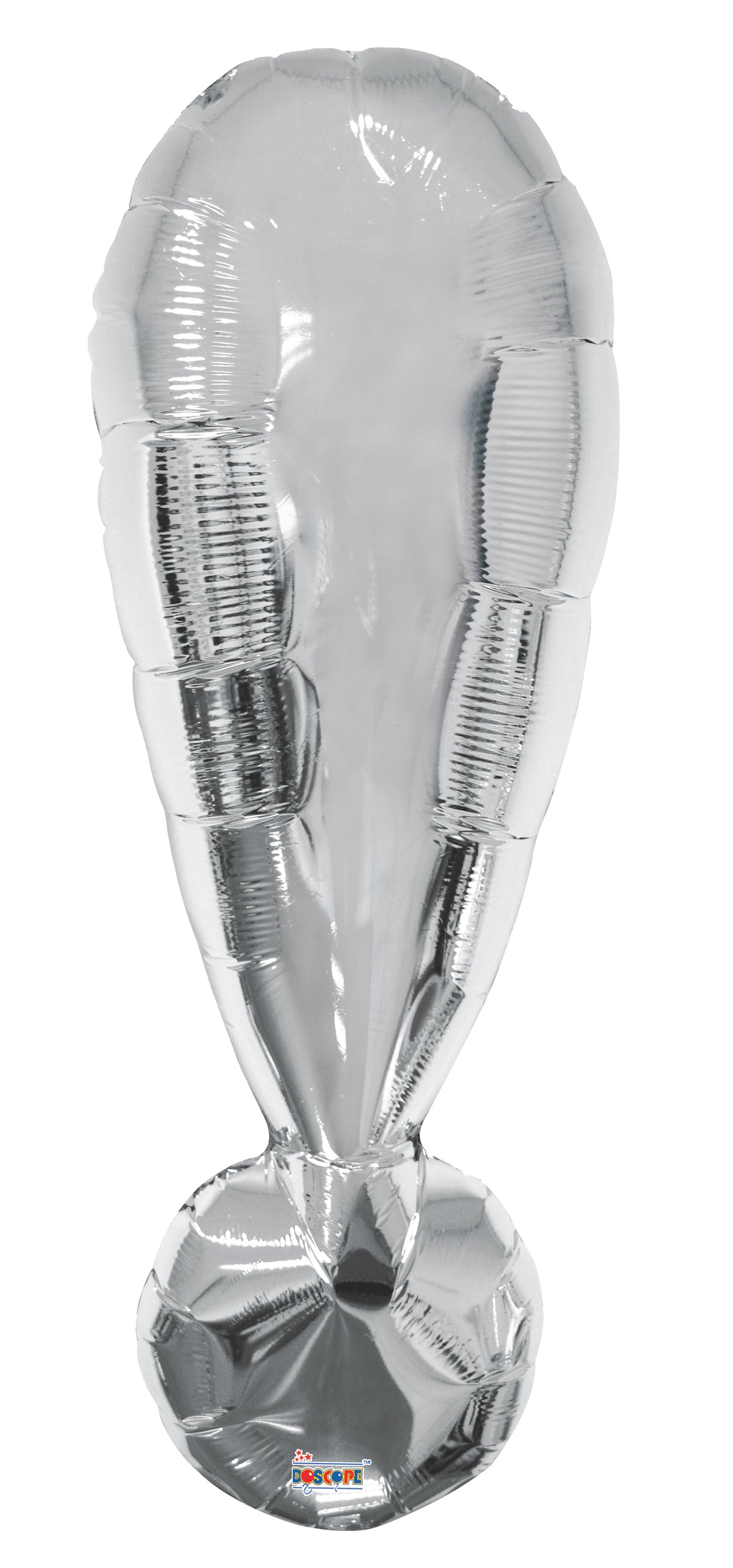 34" Large Silver Exclamation Point ! Balloon 1ct #15316-34S