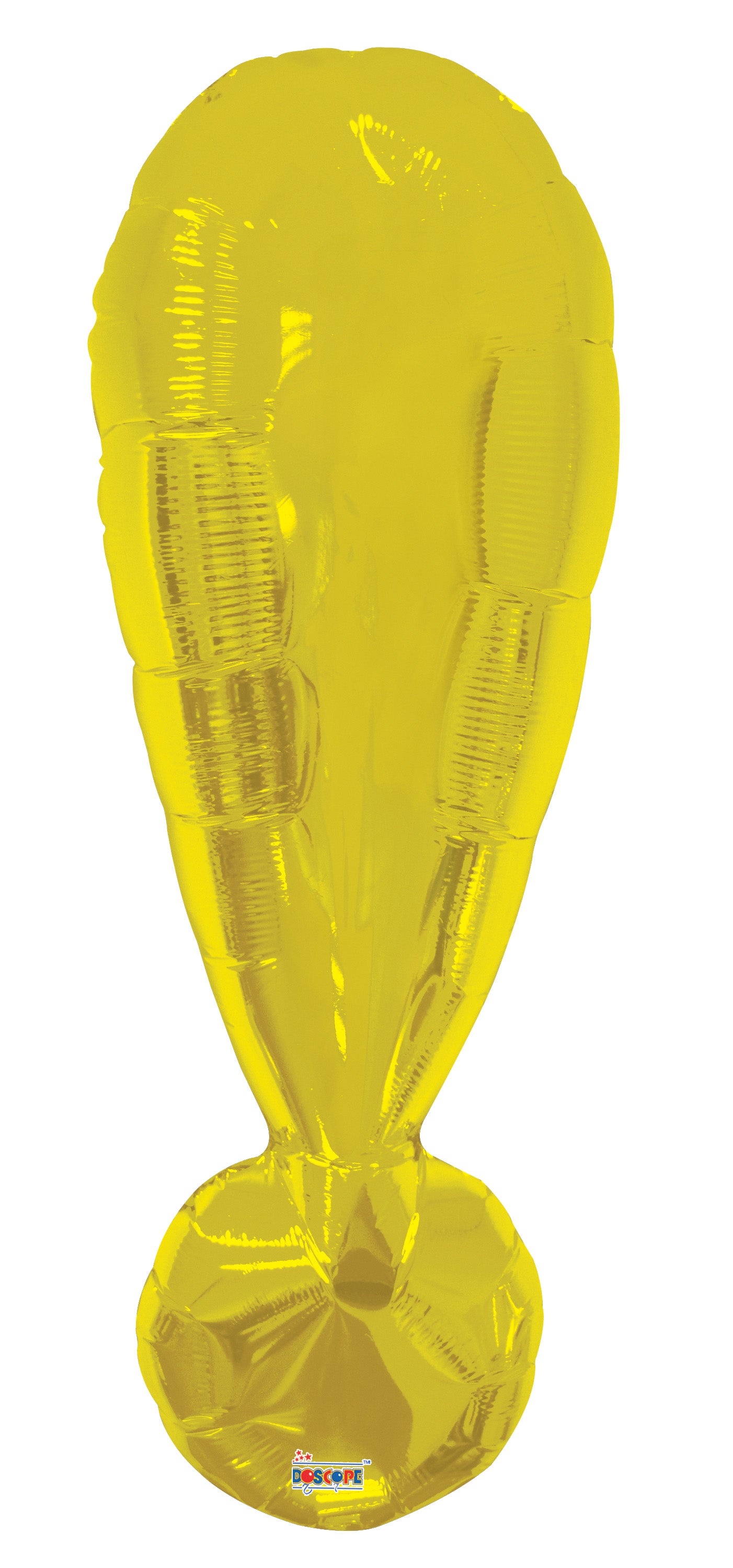34" Gold Exclamation Point ! Balloon 1ct #15317-34S