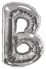 34" Silver Letter "B" Balloon #15231-34S