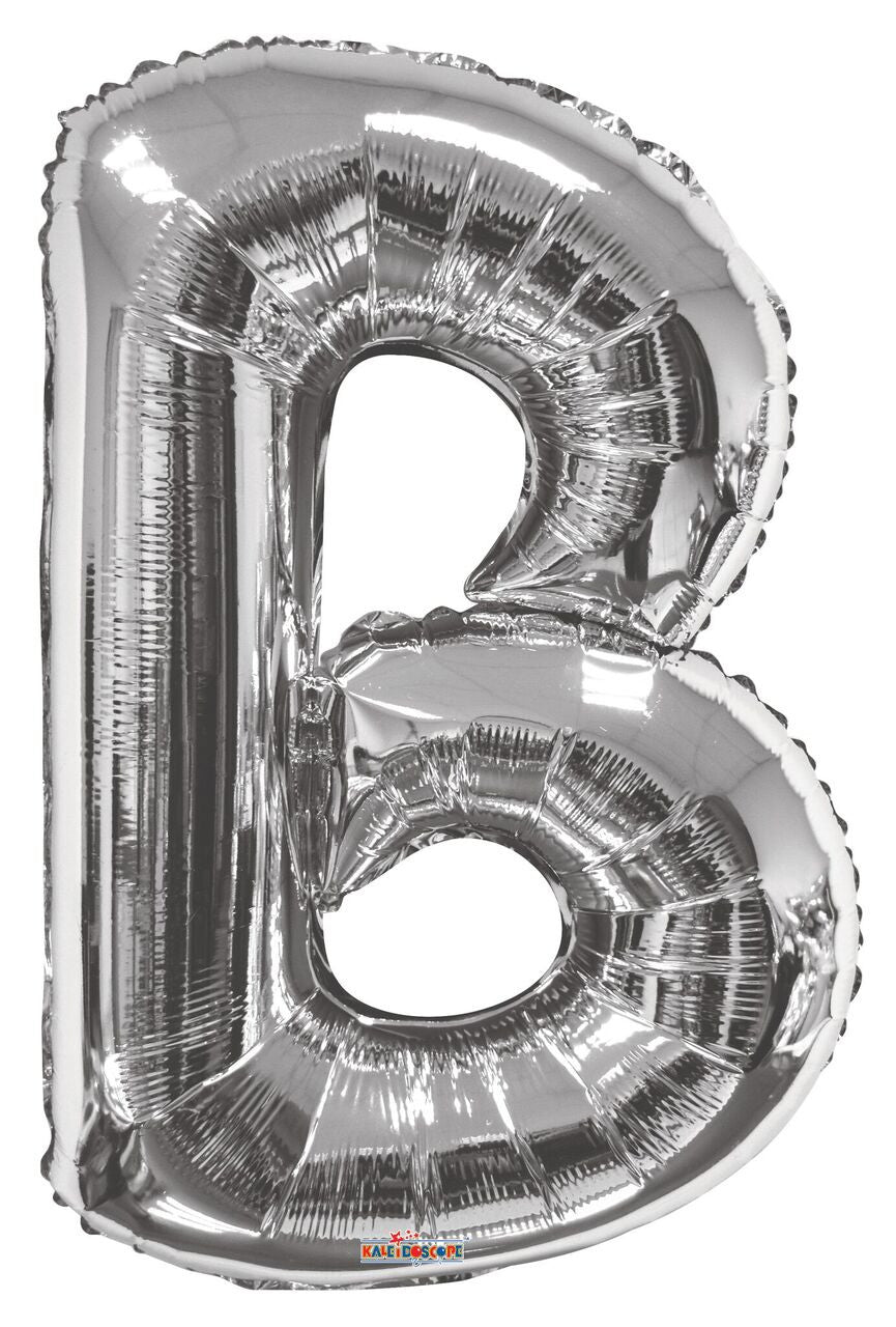 34" Silver Letter "B" Balloon #15231-34S