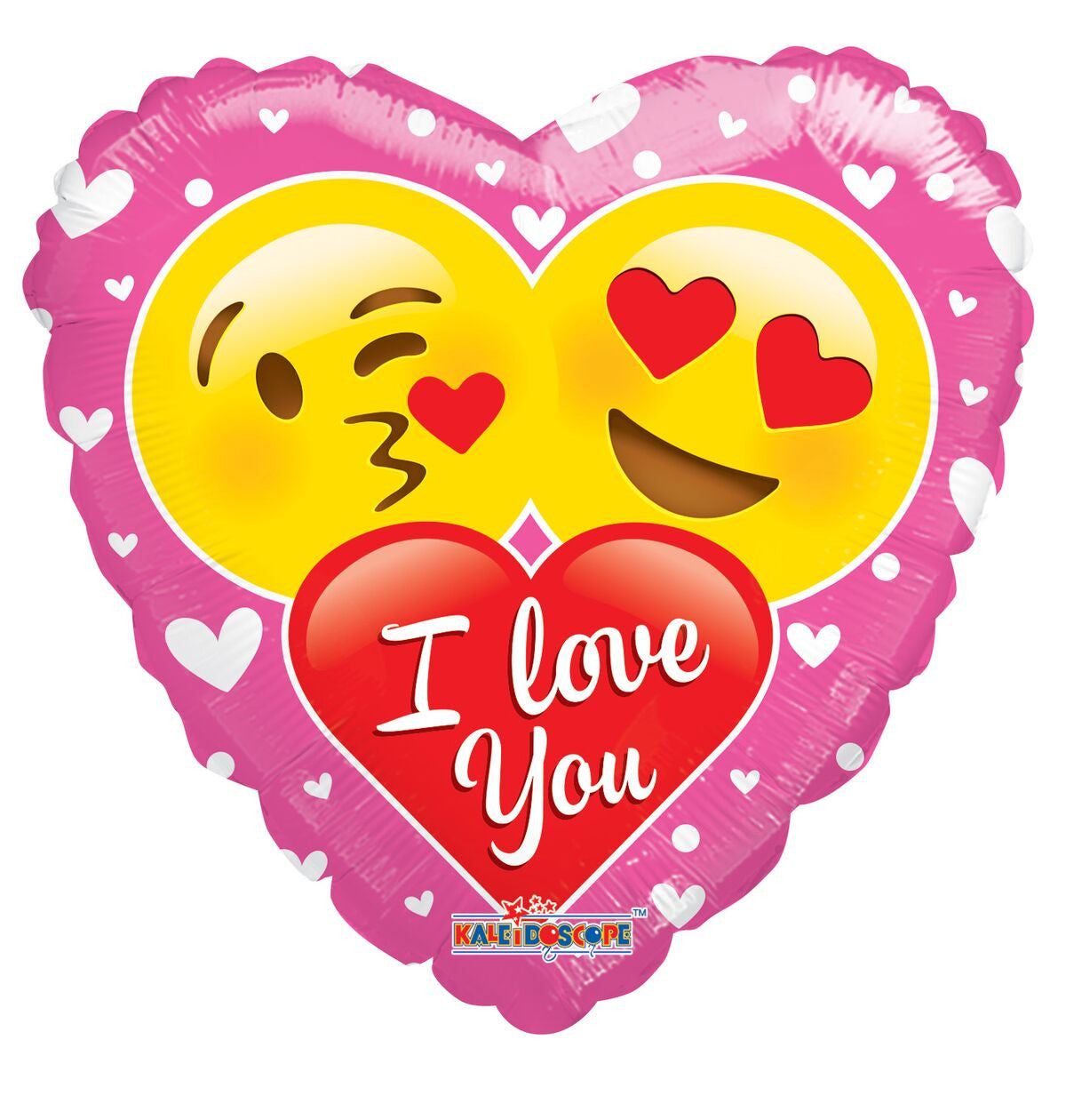 18" I Love You Couple Of Smiles Emoji (5 PACK) #15701