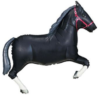 blsck stallion balloon cowboy theme balloons