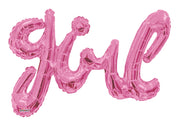 **SPECIAL**36" GIRL Script Connected Word Phrase  #15761