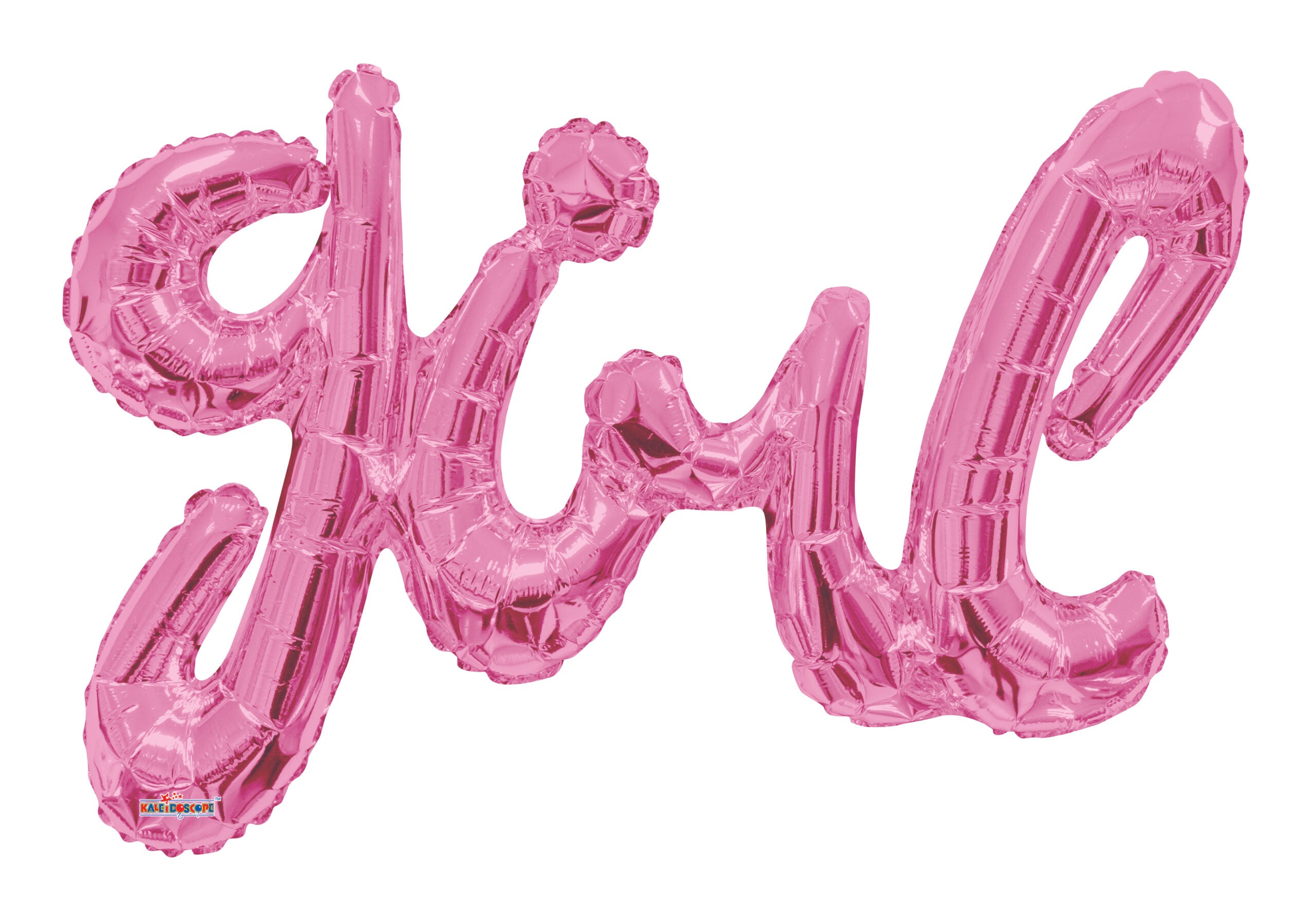 **SPECIAL**36" GIRL Script Connected Word Phrase  #15761