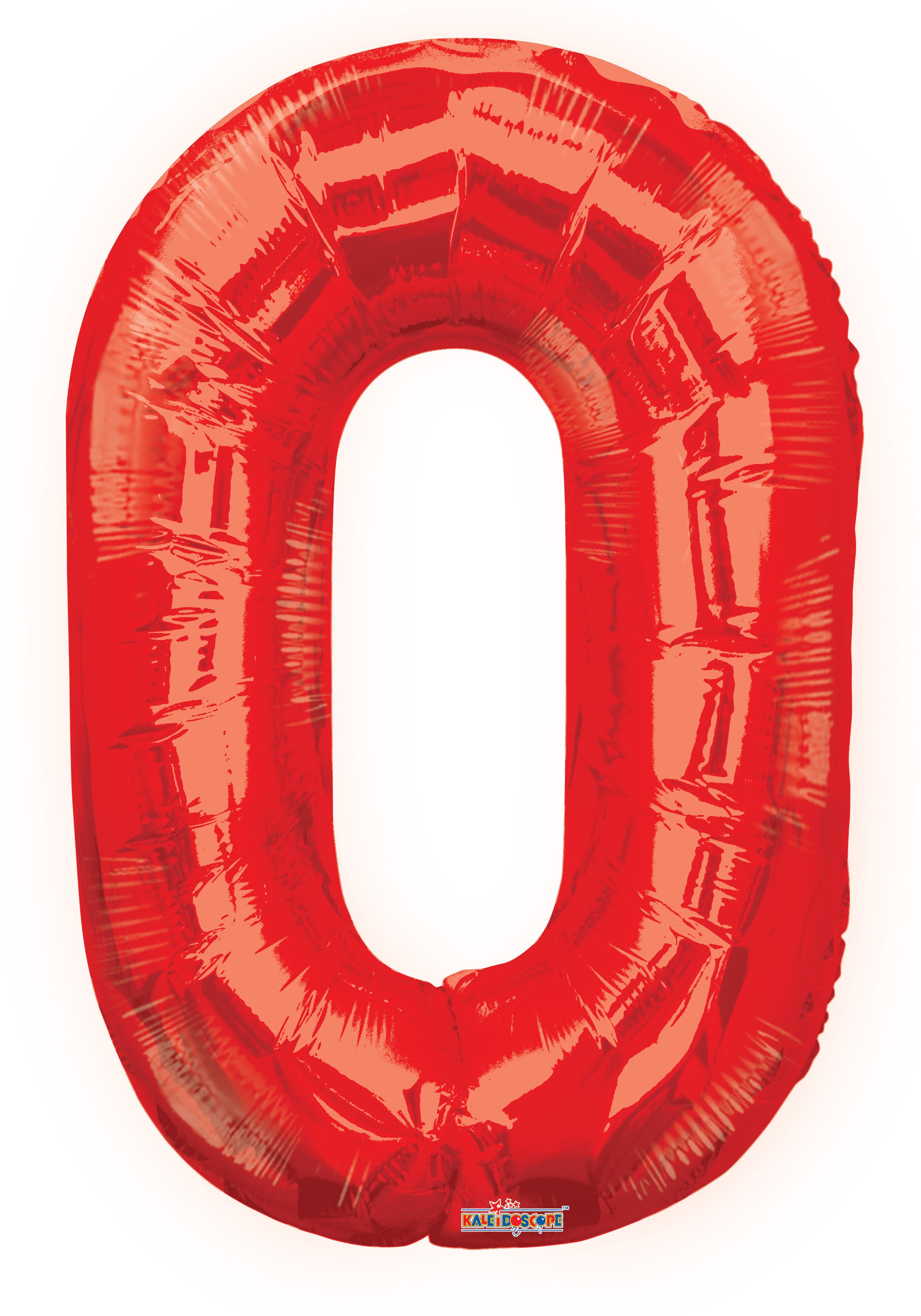 34" Large Red Number 0 Balloon 1ct #15920-34S