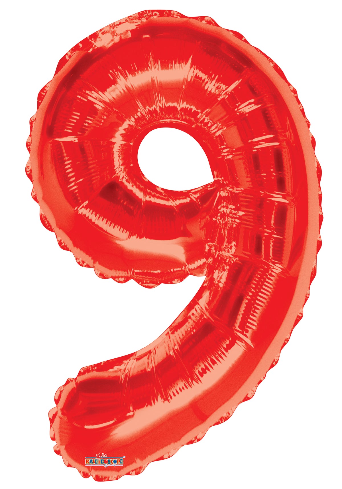 34" Large Red Number 9 Balloon 1ct #15929-34S