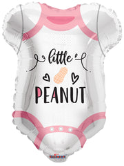 18" Little Peanut Pink Shape Helium Foil Balloon (5 PACK) #16177