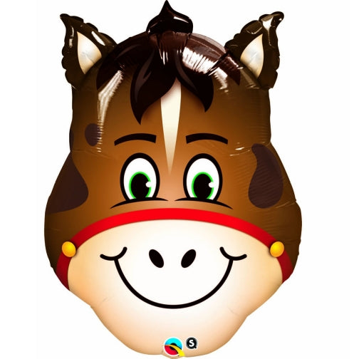 32" Horse Head Shape Foil Balloons 1ct #16210