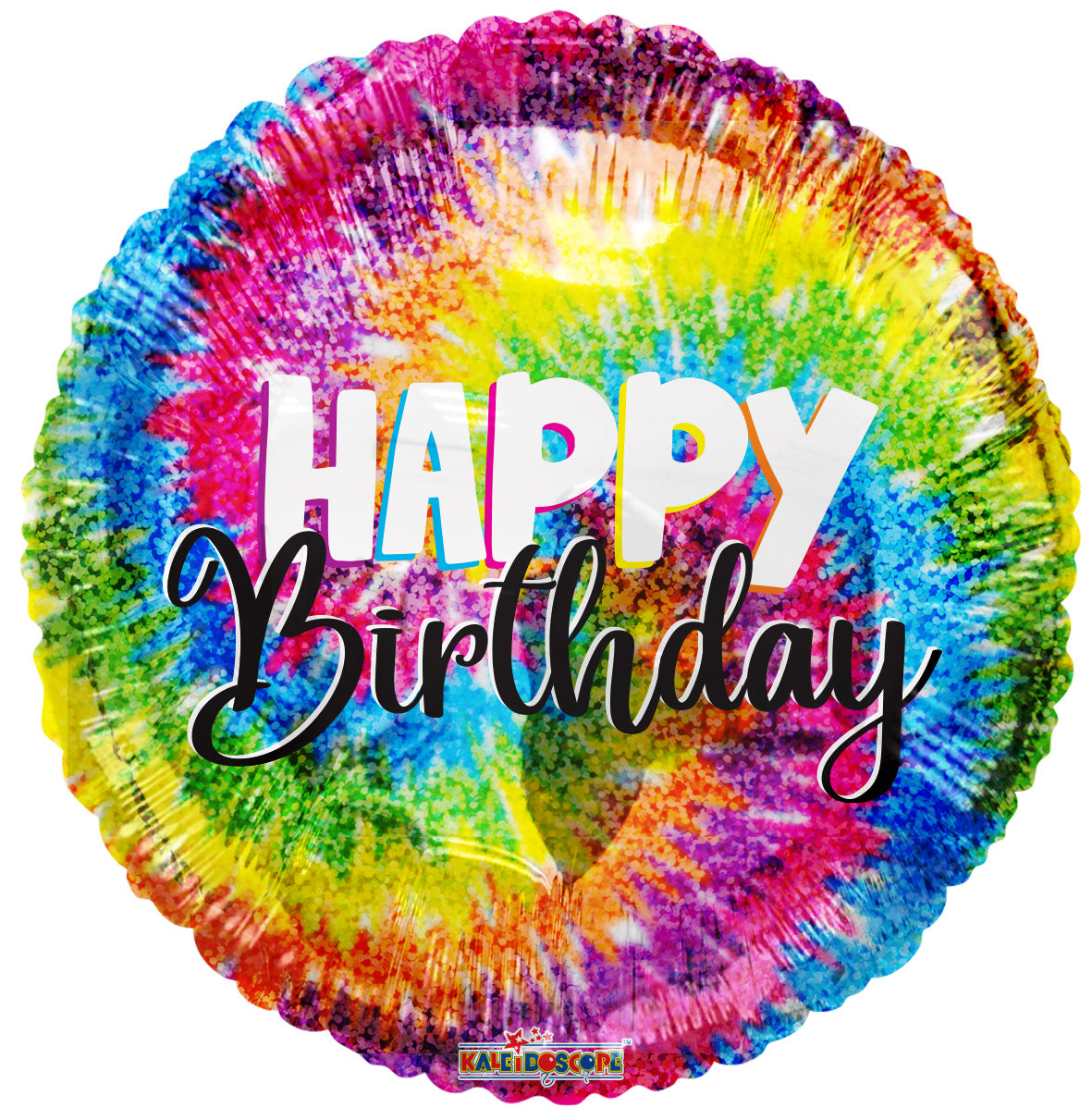 18" Happy Birthday Groovy Helium Foil Balloons (5 PACK) #16798