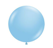 **Special Package** 17" TUFTEX  Baby Blue Balloons 25 Bag #17021-25