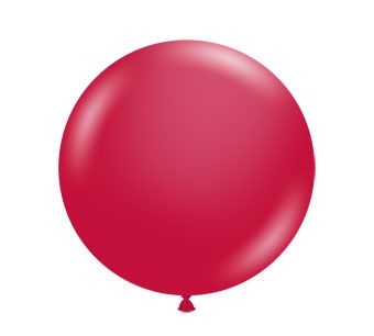 17" TUFTEX Metallic Starfire Red Balloons 50ct #17053