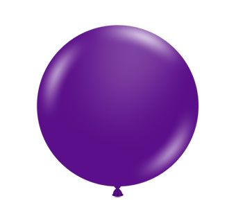 **Special Package** 17" TUFTEX Plum Purple Balloons 25 Bag #17079-25
