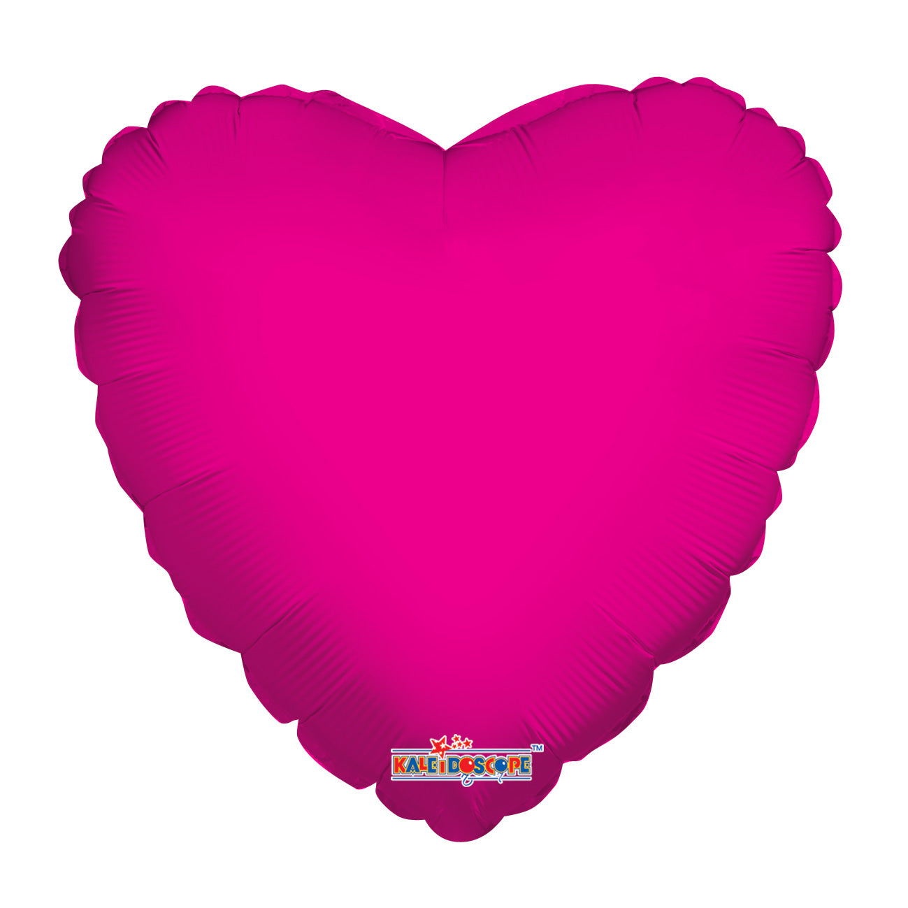18" Metallic Hot Pink Heart Shape Helium Foil Balloons (5 PACK) #17169