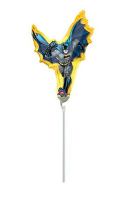 14" Mini Batman In Action AIR FILL ONLY Helium Foil Balloon #17754
