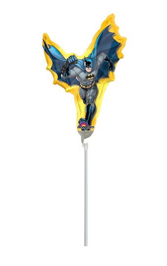 14" Mini Batman In Action AIR FILL ONLY Helium Foil Balloon #17754