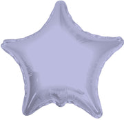 lilac color star balloons
