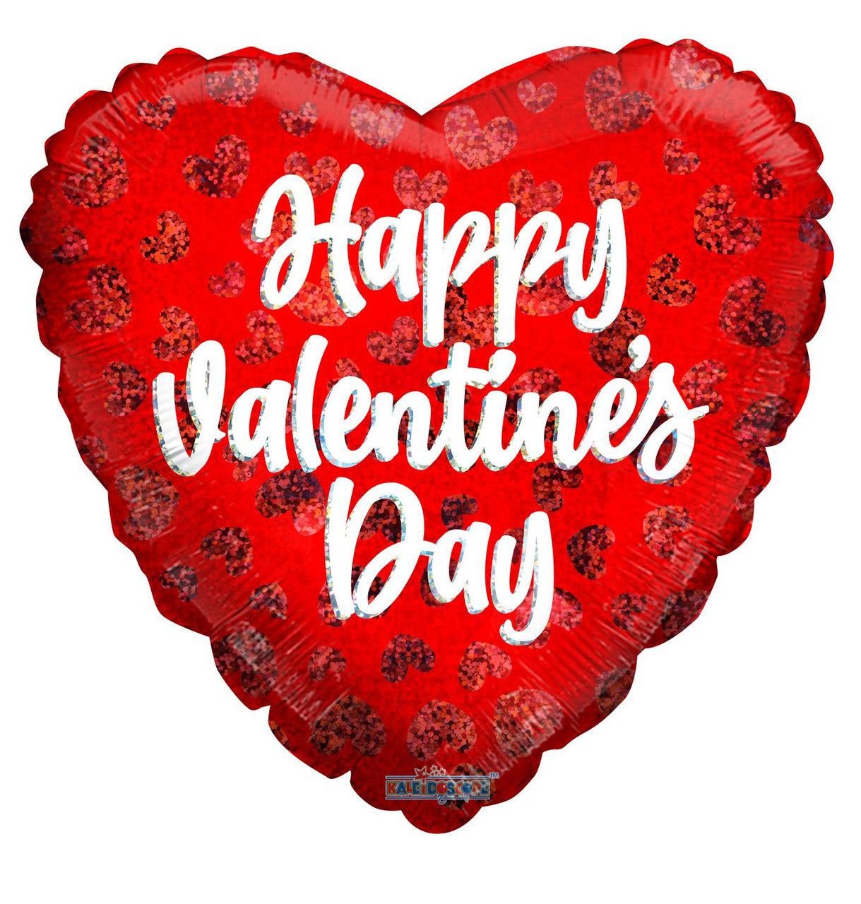 4"  Happy Valentine Red Hearts Air Fill Only (5 PACK) #18128-04
