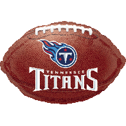 18" Tennessee Titans Heloim Foil Balloons 1 ct