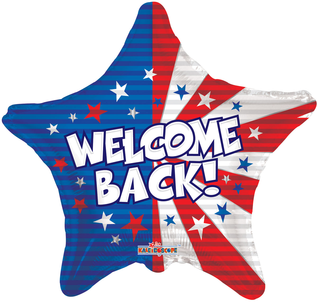 18" Welcome Back Stars & Stripes (5PACK) #19443