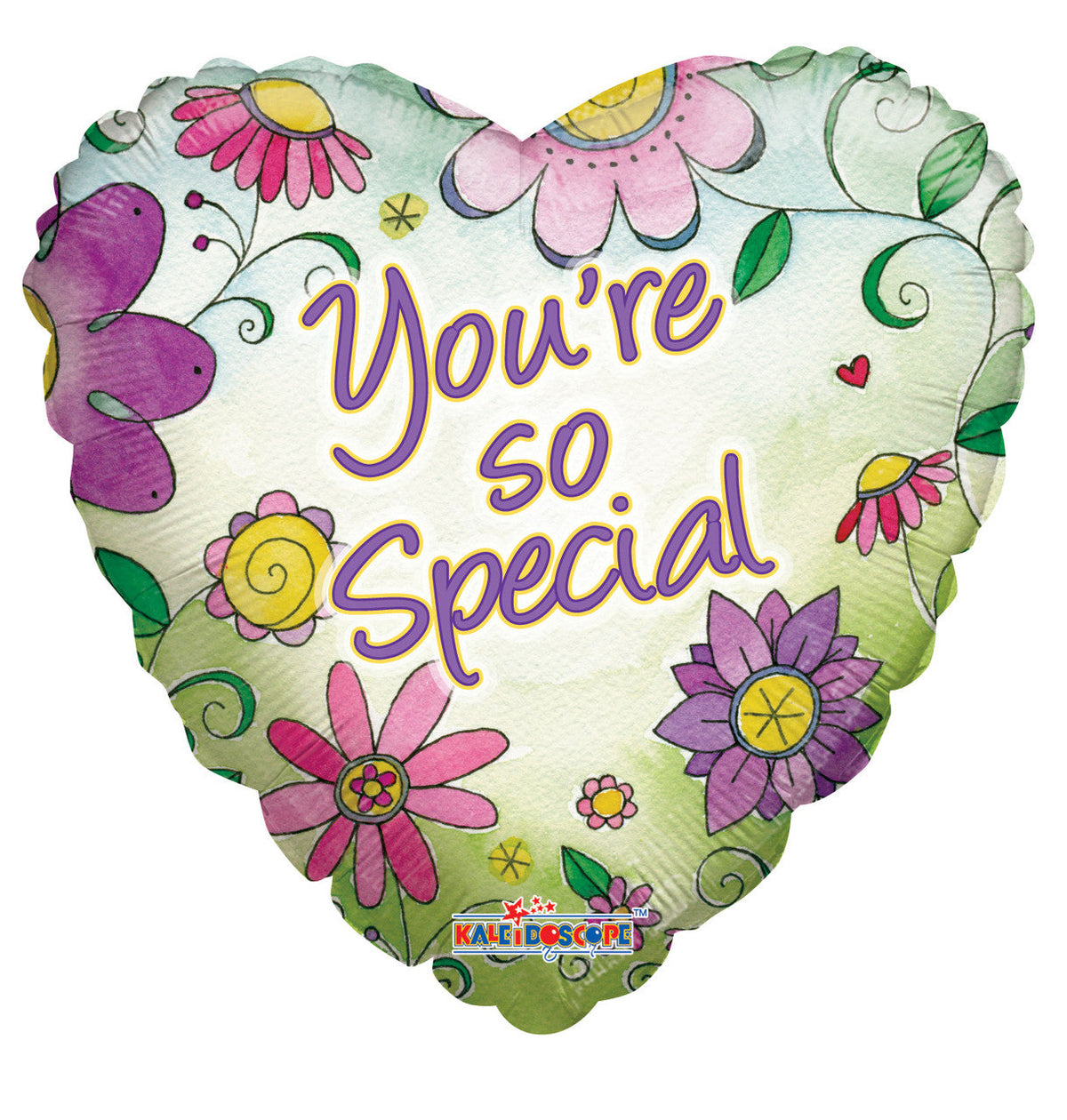 18" You're So Special Heart Shape Helium Foil Balloon (5 PACK) #19493