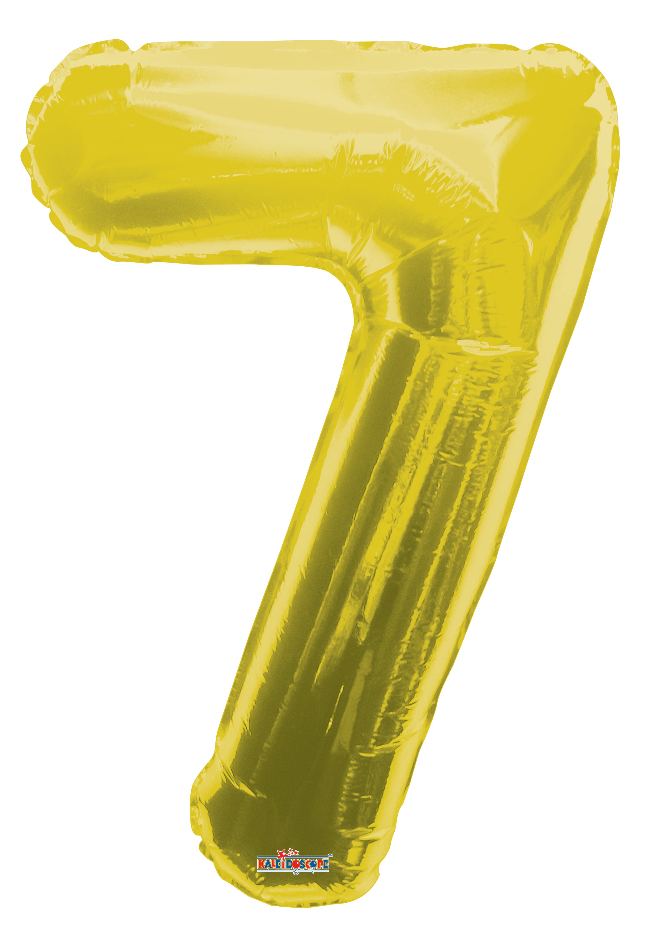 34" Large Gold Number 7 Balloons #19659-34S