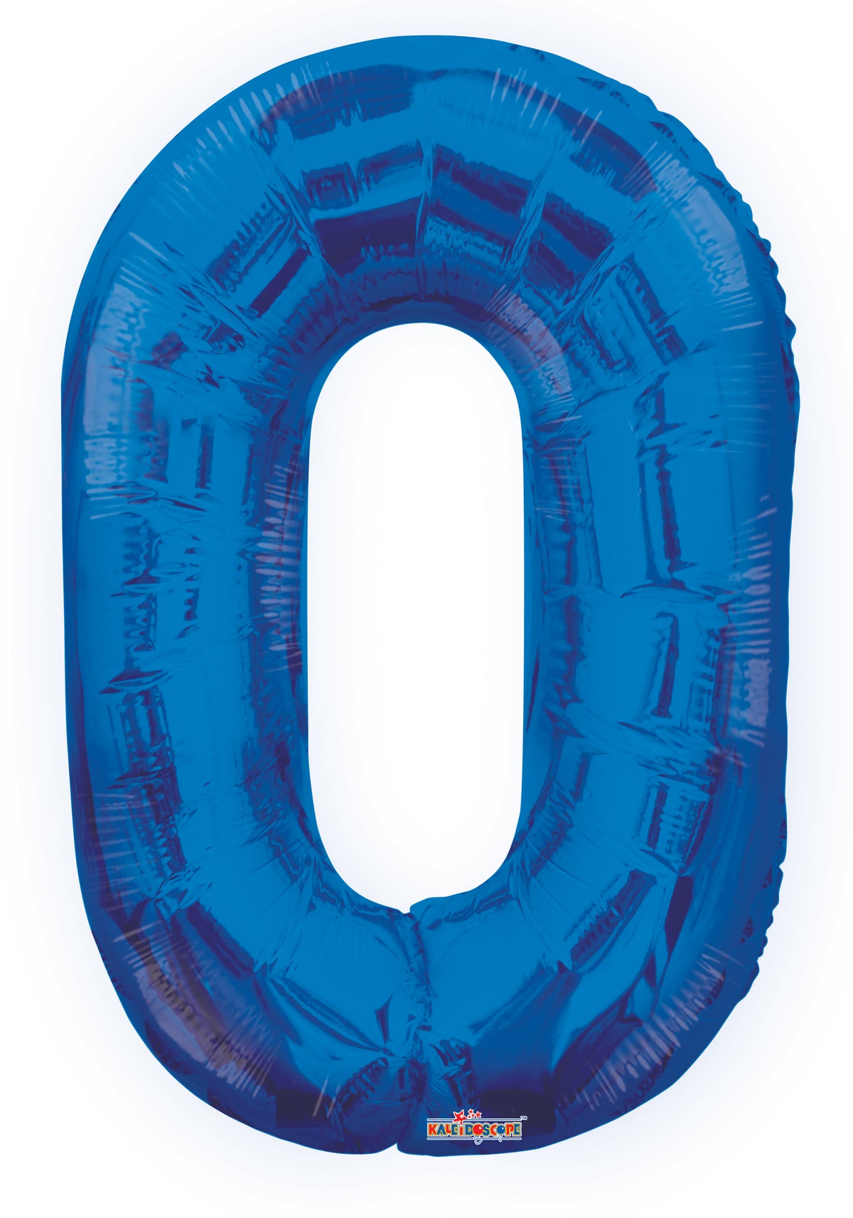 34" Large Blue # 0 Balloon 1ct #19662