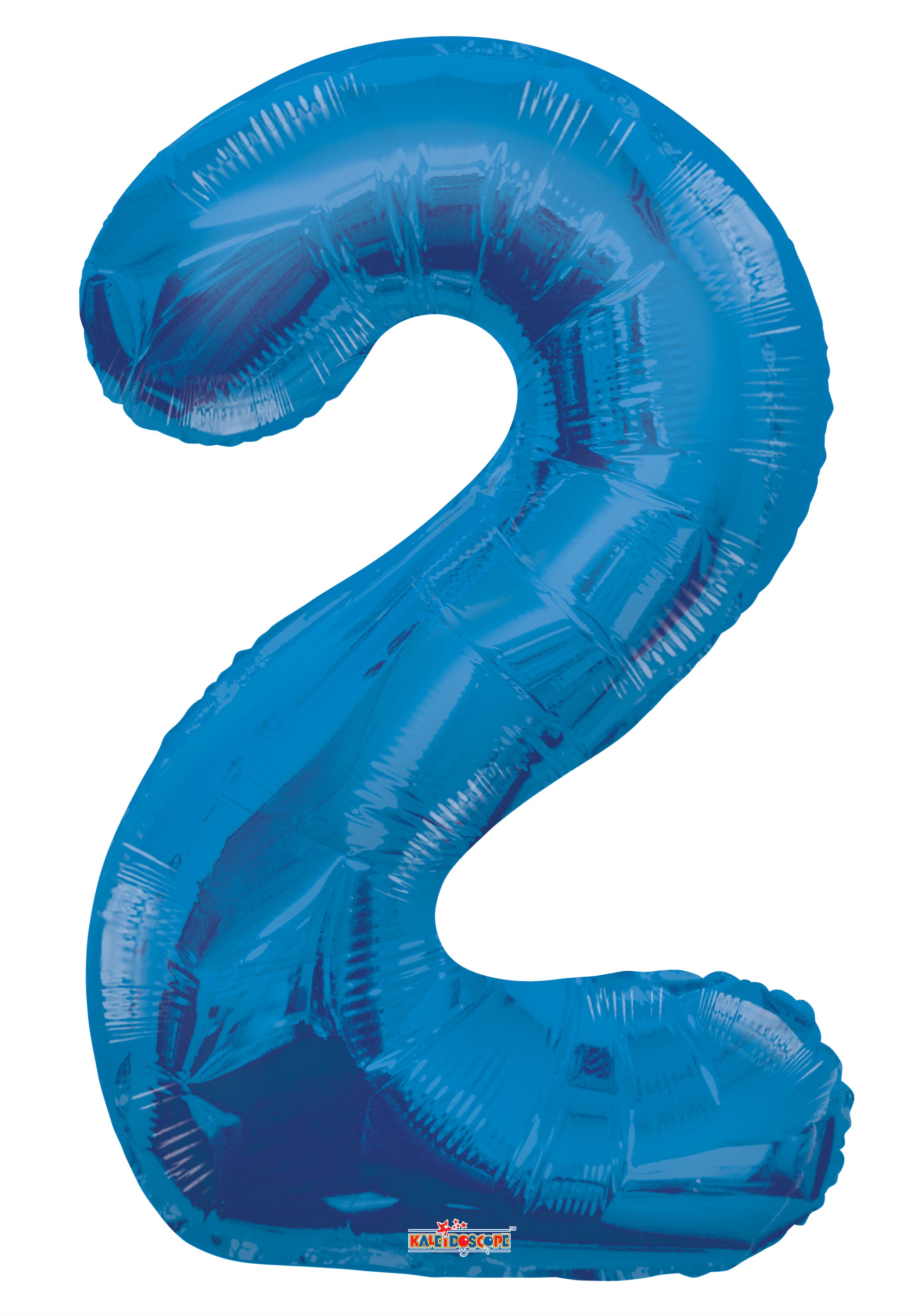 34" Large Blue #2 Balloon #19664