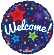 18" Welcome! Helium Foil Balloon (5 Pack) #19694