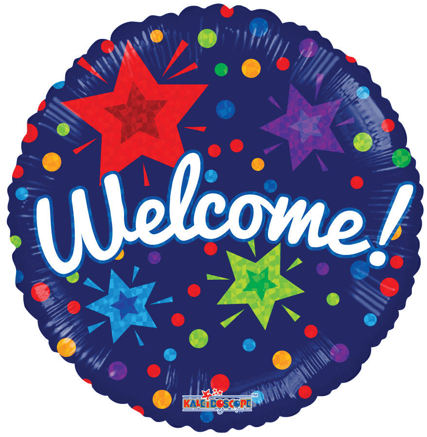 18" Welcome! Helium Foil Balloon (5 Pack) #19694