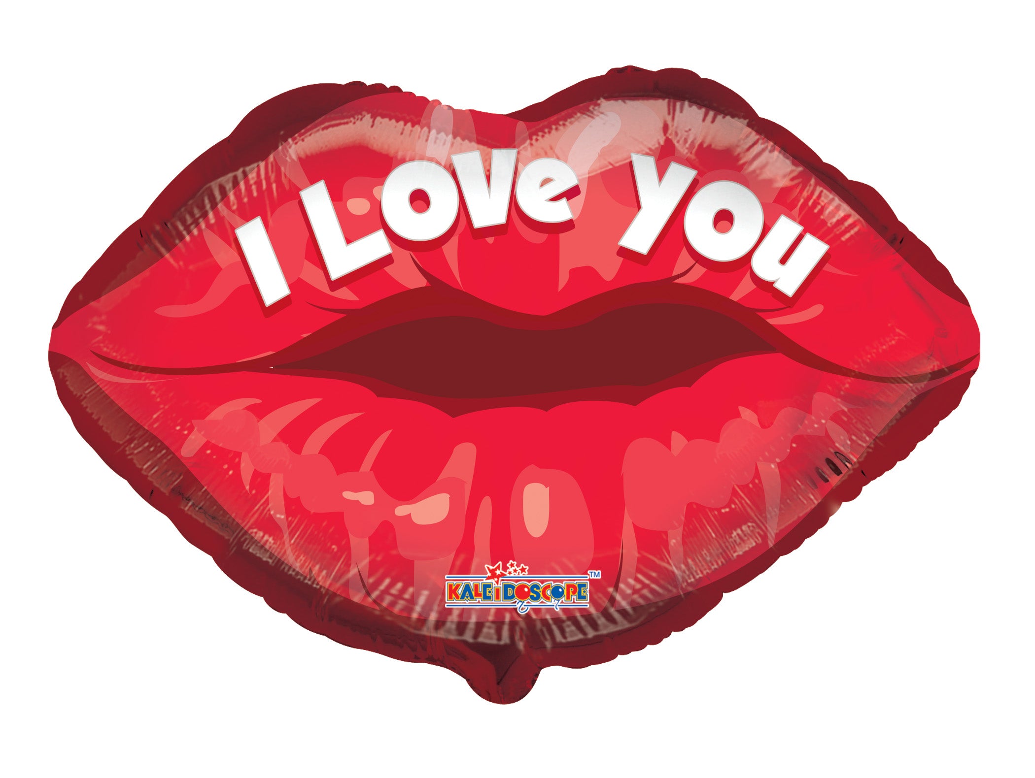 18" I Love You Lips Helium Foil Balloons (5 PACK) #19828