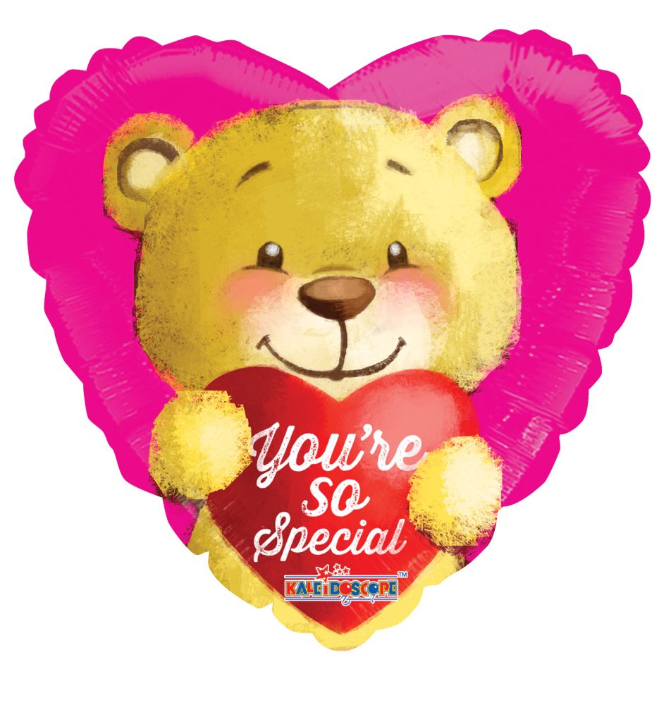 9" Mini You're So Special Bear AIR FILL ONLY Foil Balloons (5 Pack) #19838-09