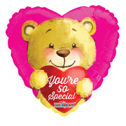 18" You're So Special Bear Helium Foil Balloon (5 PACK) #19838