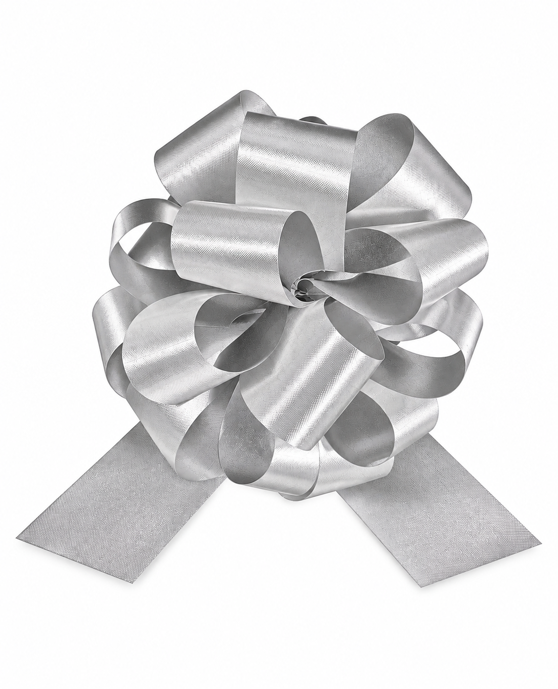 5" Silver Perfect Pull Bow (10 Pack) #PF9-20