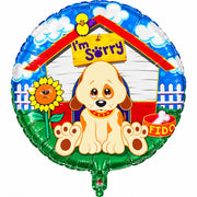 18" I'm Sorry Dog House Foil Helium Balloon (5 PACK) #17455