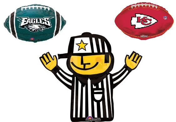 Super Bowl Combo Pack 3 Includes Balloons #SB Combo