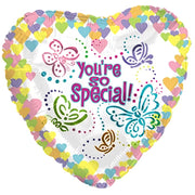 18" You're So Special Heart Shape Helium Foil Balloon (5 PACK) #214304