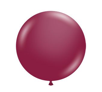 24" TUFTEX Sangria (Burgundy) Balloons 1ct #2427