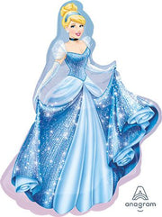 33" Princess Cinderella Helium Foil Balloon #24814