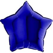 36"  Dark Blue Star Foil Helium Balloon 1ct #25009