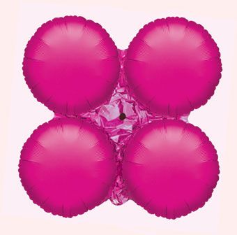 Magic Arch Balloons Fuchsia Large #25190